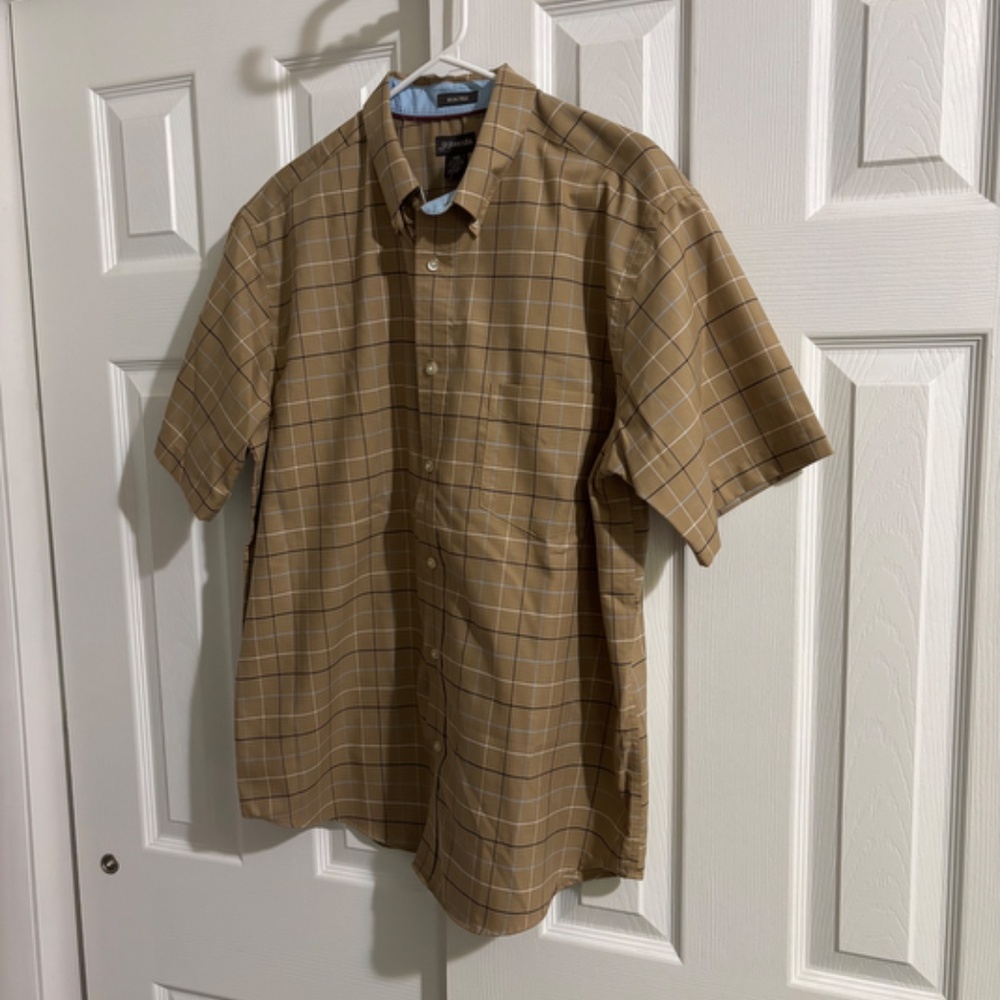 St. John's Bay Short Sleeve Button Down Shirt - Picture 3 of 7
